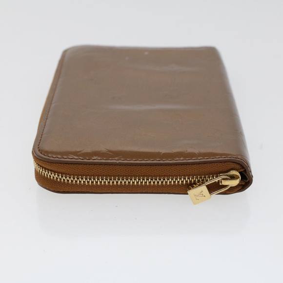 LOUIS VUITTON Monogram Vernis Eldridge Long Wallet Bronze M91127 LV Auth 46300 - Picture 5 of 16
